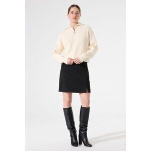 NWT GARCIA HAILEY Black Mini Skirt